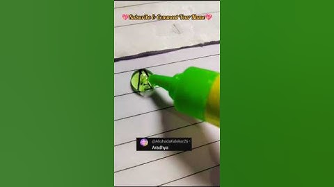 Cute Bubble Name💭Tag to A❤#calligraphy #trending #name #art #funny #foryou #smileycrafter #shorts