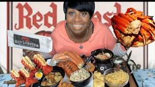 Red Lobster 🦞 Seafood Mukbang