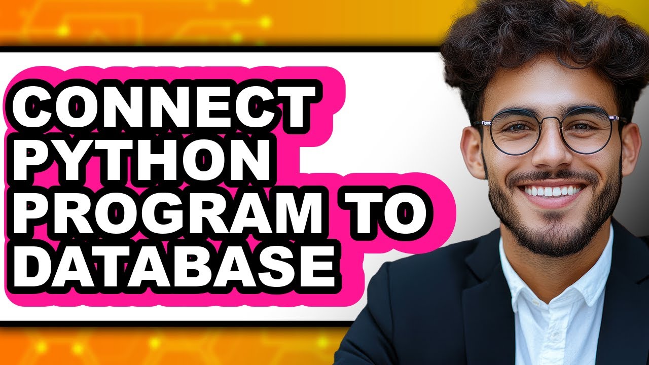 How to Connect Python Program to Database (easy Method) - YouTube