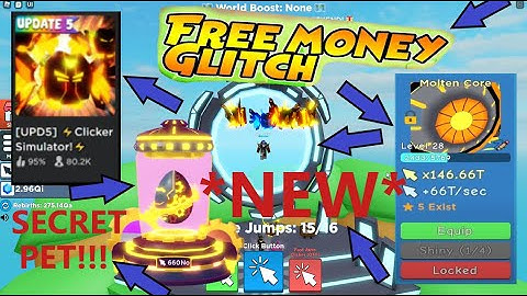 *NEW* TECH WORLD UPDATE IN CLICKER SIMULATOR!!! (INSANE SECRET PET) *INFINITE MONEY*