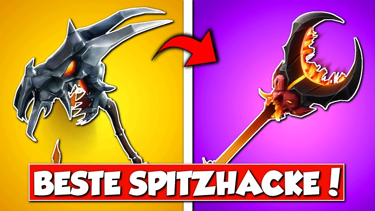 Die 10 Geilsten Spitzhacken In Fortnite Youtube - die 10 geilsten spitzhacken in fortnite