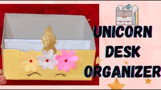 Unicorn desk organizer?? | Best out of waste | Queen of art