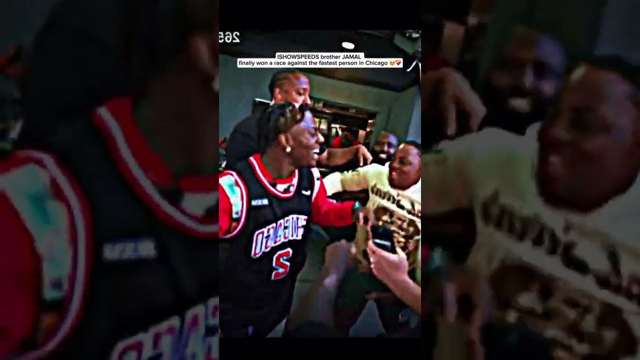 ISHOWSPEEDs brother Jamal finally won a race
