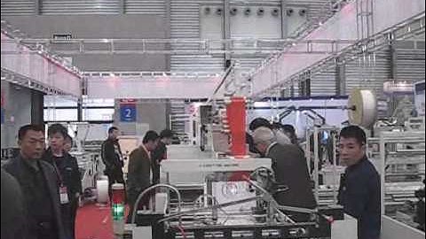 CW-800NJT High Speed Glue Patch Handle Bag Machine