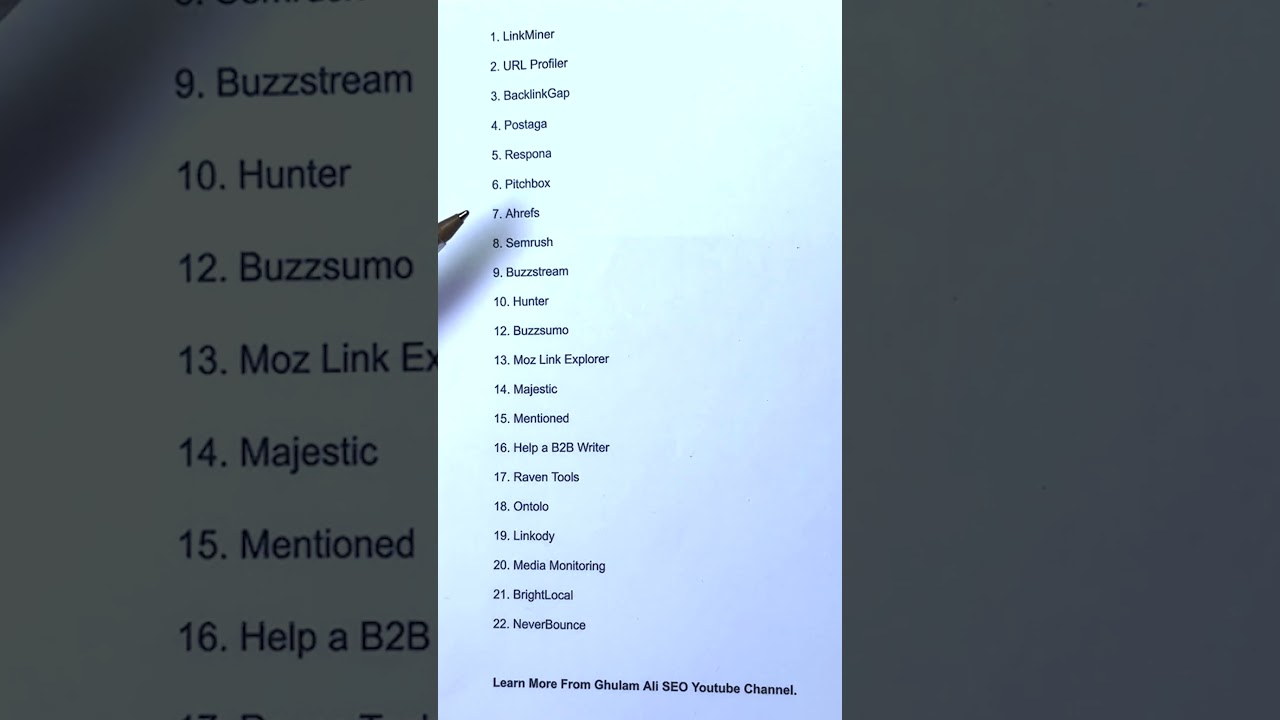 Top SEO Link-Building Tools