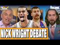 Colin Cowherd & Nick Wright DEBATE: NBA Playoffs, Wemby, LeBron, Lakers, Nuggets, Spurs | HERD