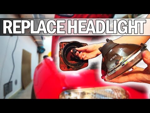 MX5 NA Miata - How to replace your headlight bulbs