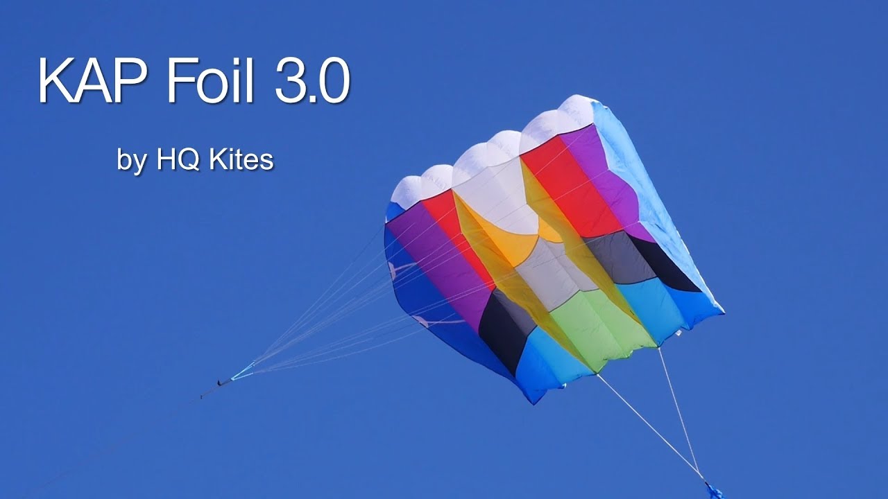 KAP Foil 3.0 a good lifter kite YouTube