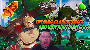 Splinterlands Gladius Cases and Ape Heroes Dino Eggs Fun Times
