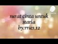 virgoun-surat cinta untuk starla (lirik) (baca desk)