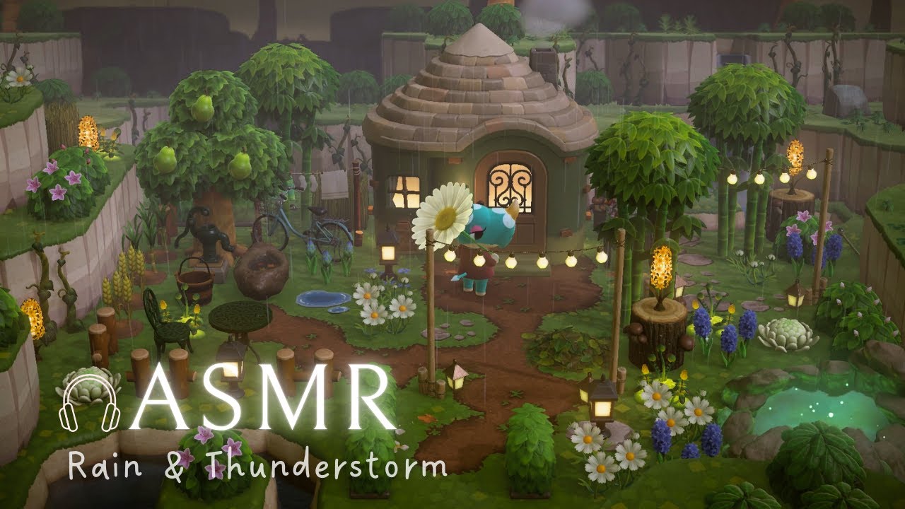 ASMR 🎧 Rain & Thunderstorm Ambience (8H Weather Time-lapse) ☔️