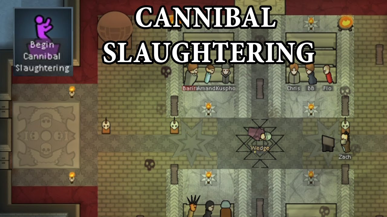 Cannibal Slaughtering - RimWorld Ideology - YouTube