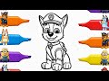 Draw Paw Patrol Easy | Step by Step Drawing Tutorial
