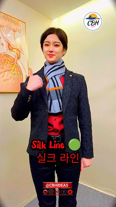 Fresh Silk Line 🟢 | 프레시 실크 라인  #CBHIDEAS #SilkLine #KStyleTrends #ElegantMood #USAChic 