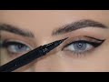 تعليم طريقة رسم الايلينر المزدوج /ايلاينر الهبة |Eyeliner tutorial