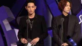 [FANCAM]131122 MAMA in HK - 李秀赫,洪中賢 이수혁, 홍종현