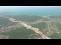 Landing in Istanbul with a view of 3rd Bridge over Bosporus