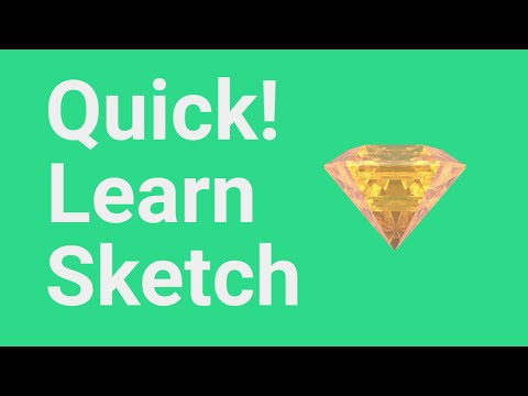 Quick! Learn Sketch - Episode 1 - Making Shapes and Text
