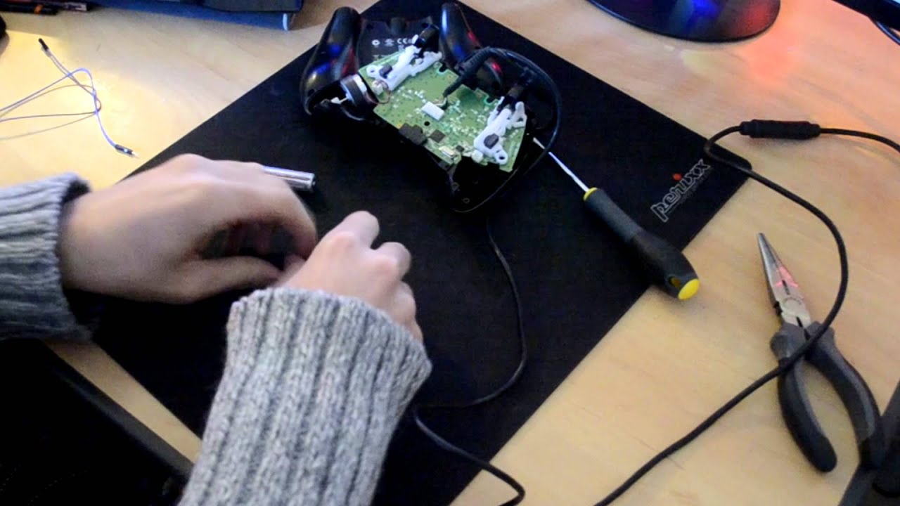 XBOX Controller Disassembly Rumble Motor YouTube