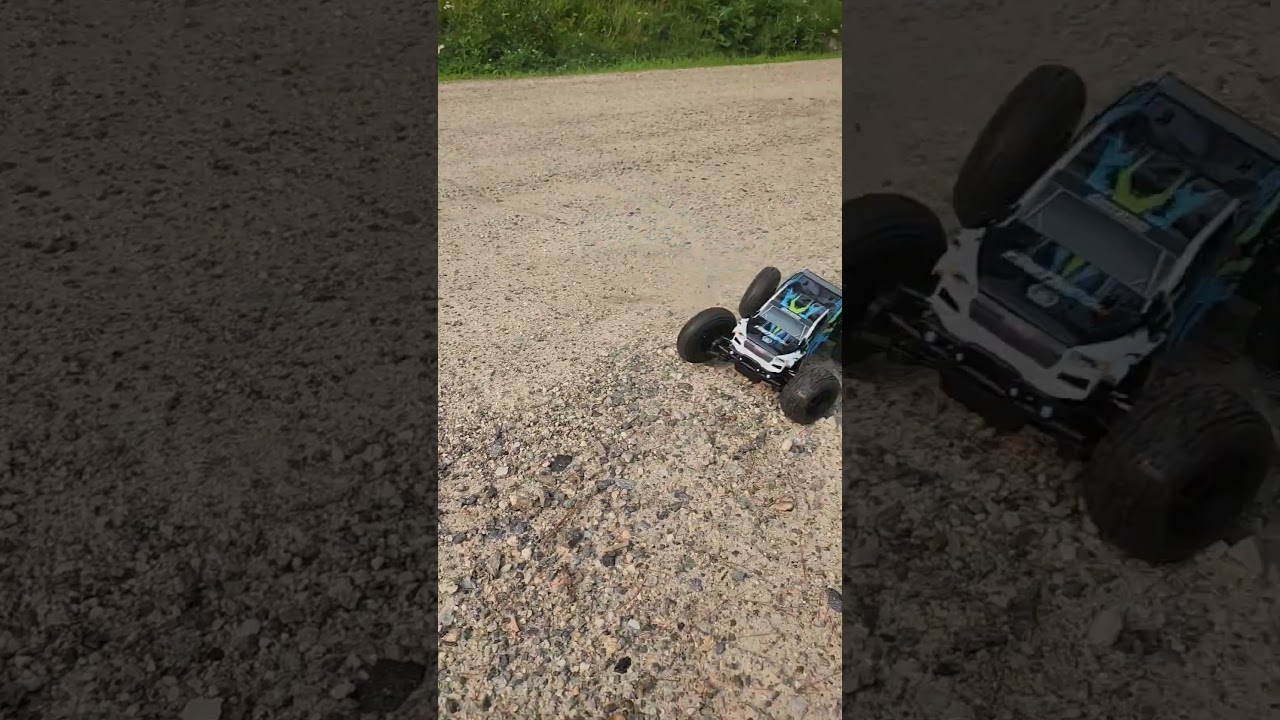 team associated mt14 monster truck donuts 