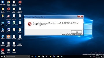 Solved: The application was unable to start correctly Error 0xc0000018 Windows 10