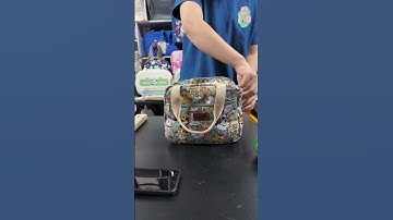 Túi đựng cơm cute văn phòng Túi hộp cơm trưa giữ nhiệt lót bạc Canvas giỏ đồ ăn bình nước