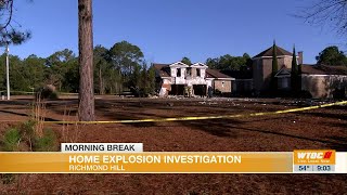 No injuries reported after home explosion in Bryan County