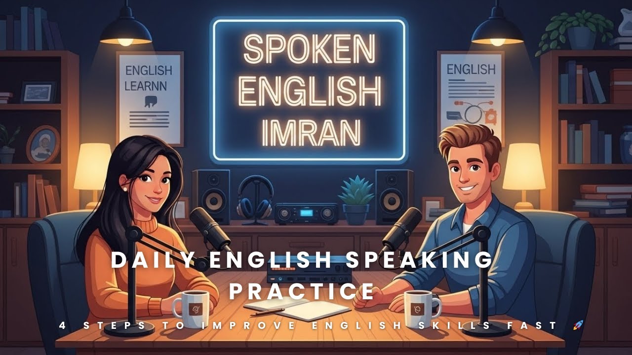 Daily English Speaking Practice | 4 Steps to Improve English Skills Fast 🚀