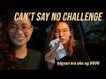 CAN'T SAY NO CHALLENGE | VLOGMAS #2