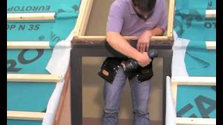 Fakro Tetőtéri Ablakok -- Euvb Burkolókeret Beépítése