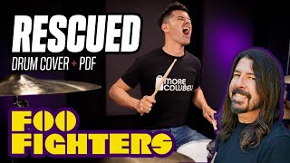 Rescued - FOO FIGHTERS - Drum Cover + PDF