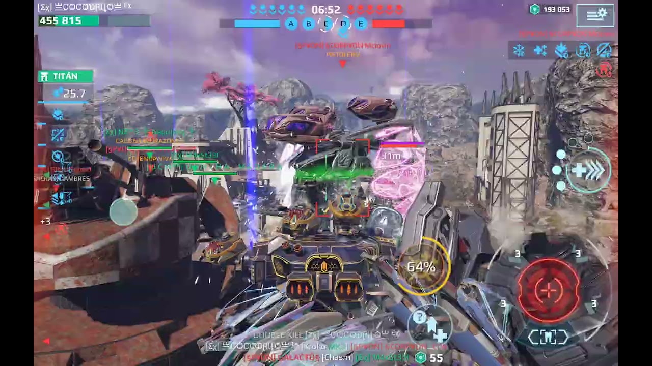 Extinción VS SPYON - War Robot