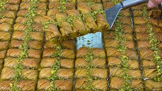 Hamur Kendiliğinden Açılıyor😃 Bayrama Bu Baklava Kaçmaz☑️ En Kolay En Lezzetli Çıtır Baklava 😉