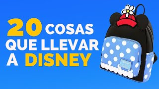 Nunca imaginé que necesitaría esto Qué llevar en la mochila a DISNEY!