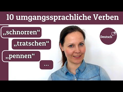 Video: Kann Umgangssprache als Verb verwendet werden?