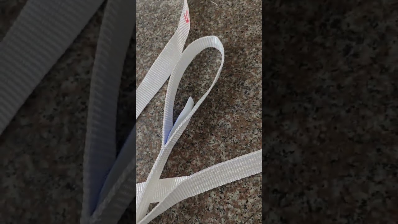 one way webbing sling 