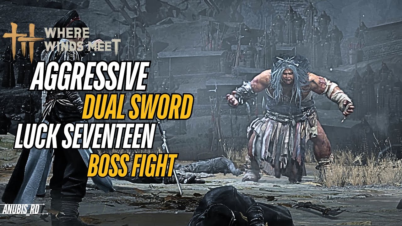 This AGGRESSIVE Dual Sword Lucky Seventeen Boss Fight Is