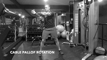 Cable Pallof Rotation - Upside Strength Exercise Library
