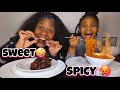 SPICY VS SWEET CHALLENGE *EXTREME*