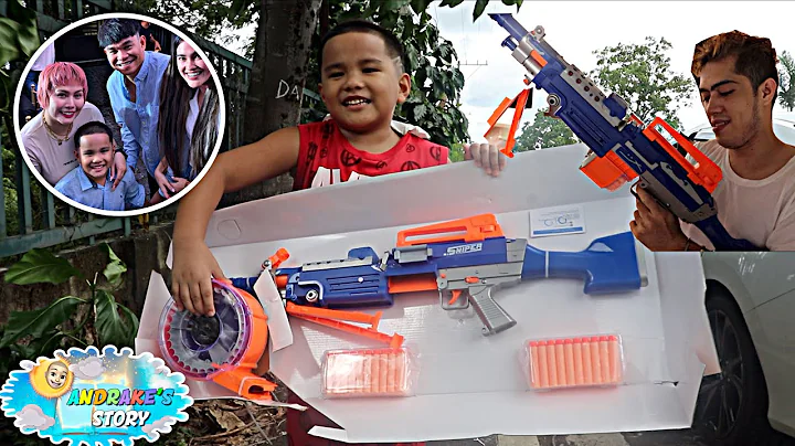 NERF ATTACK SA BRUSKO MANSION! (ANDRAKE STORY)