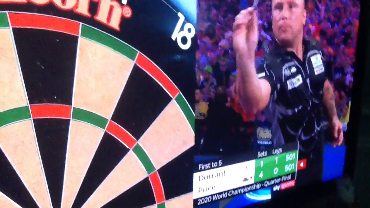 The darts quarter final come on duzza YouTube