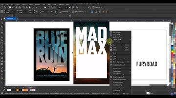 Crack Text Effect Tutorial - Movie Poster Techniques using Coreldraw