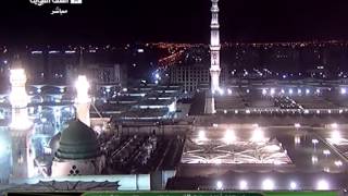 أذان الفجر من المسجد النبوي الجمعة 30-3-1435 المؤذن عبدالمجيد السريحي
