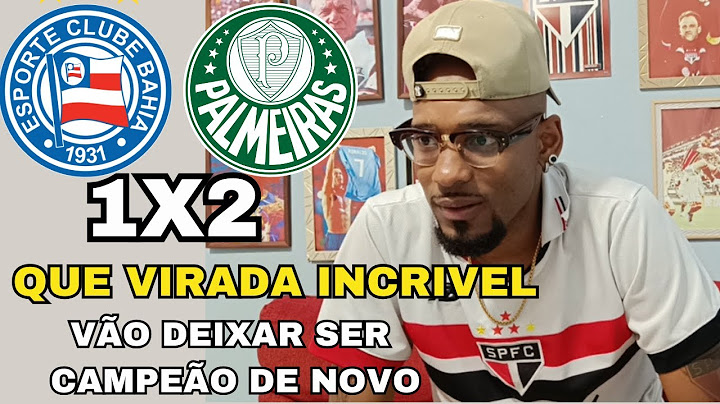 REACT BAHIA 1 X 2 PALMEIRAS | VIRADA INCRÍVEL | BRASILEIRÃO 2024