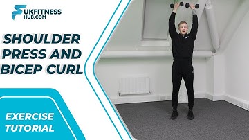 Exercise Tutorial: Combo Bicep Curl And Shoulder Press (Supination)