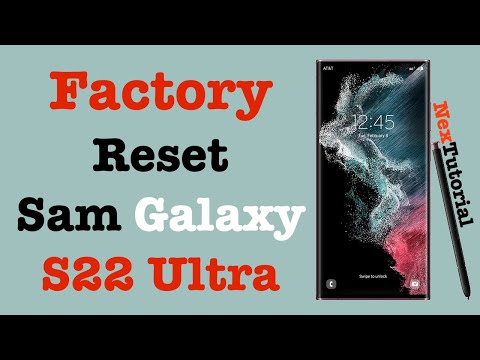 Factory Reset Samsung Galaxy S22 Ultra | Hard Reset Samsung Galaxy S22 & S22 Ultra | NexTutorial