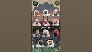 سورة الضحى_بصوت القارئ(ياسر الدوسري رعدالكردي ماهرالمعيقلي إسلام صبحي❤️السديس احمدالعجمي سعودالشريم