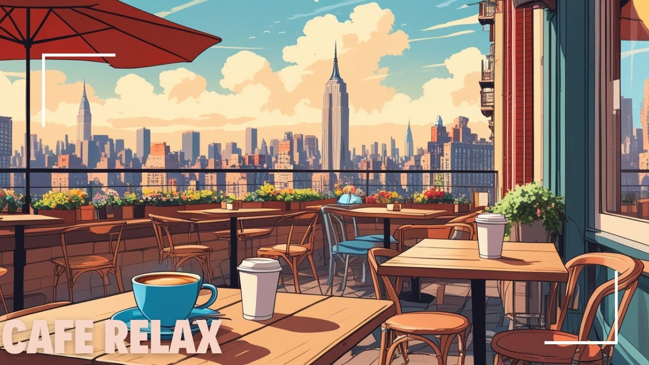Your Favorite Corner Café ☕ Relaxing Music for Calm Days & Late Nights
