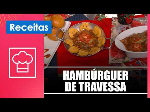 Faça um delicioso hambúrguer de travessa com a chef Augusta Nani - 16/09/26