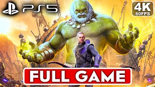 MARVEL'S AVENGERS Hawkeye DLC Gameplay Walkthrough Part 1 FULL GAME [4K 60FPS PS5] - No Commentary